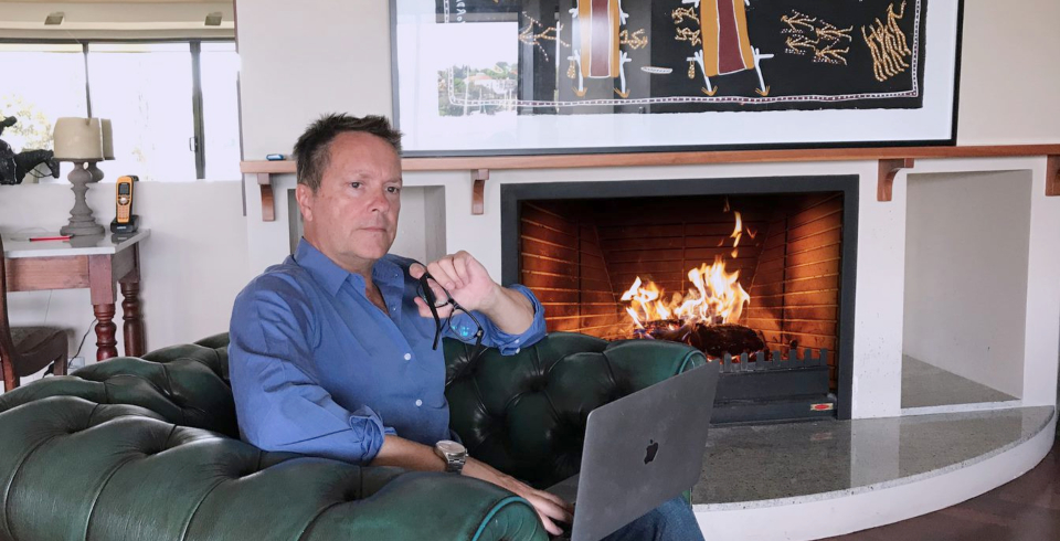 Servcorp client working remotely with confidence and supported by global IT infrastructure. 